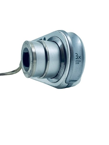 Sony Cyber-shot DSC-P200 7.2MP Digital Camera - Silver - LCD Screen Damaged - - Picture 3 of 8