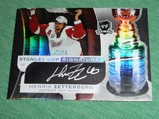2008-09 The Cup Henrik Zetterberg AUTO 49/50 Stanley Cup Signatures Autograph