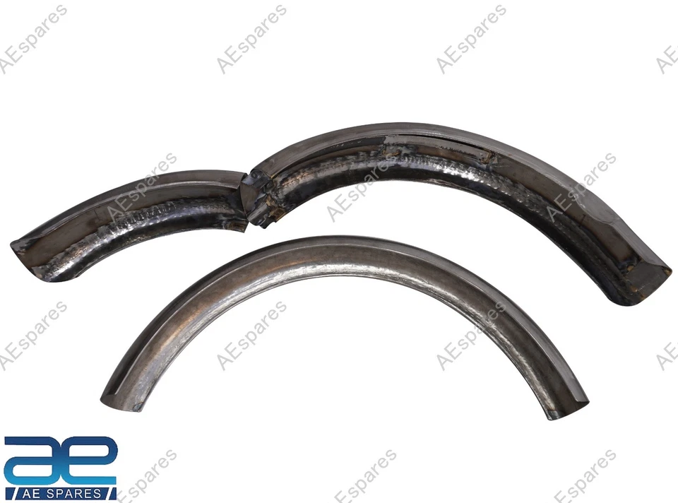 Front & Rear Mudguard Fender Set With Stays Raw Steel Fits For BMW R26 R27 NEW Foto 2 de 4