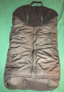 maclaren universal footmuff black