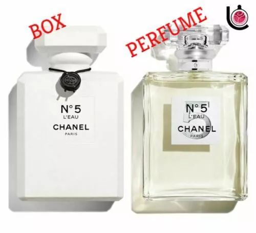 CHANEL N°5 L'EAU Eau de Toilette Spray 3.4 Oz & CHANEL N°5 The  Body Cream 5 Oz