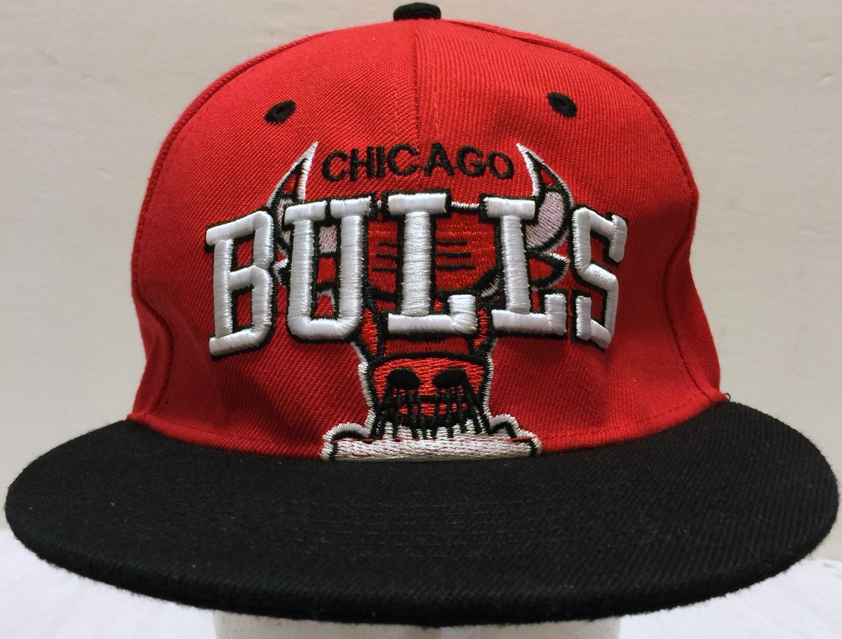 Vintage New Era Chicago Bulls Snapback Hat NBA Last Dance