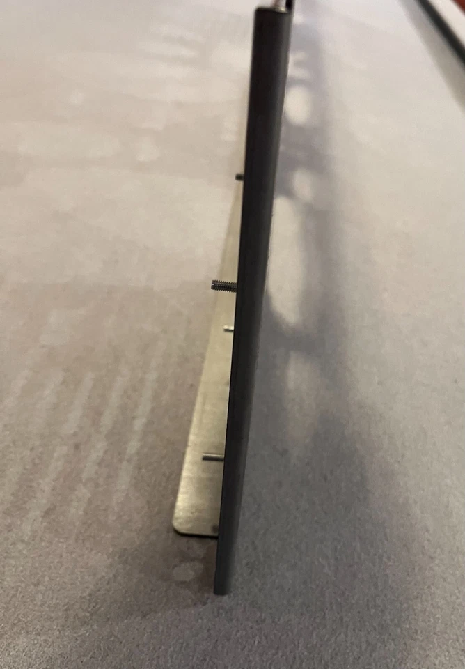 Jeep CJ 1976-1986 tablero de acero panel de instrumentos velocímetro reloj altavoces sin radio 109CR Foto 3 de 4