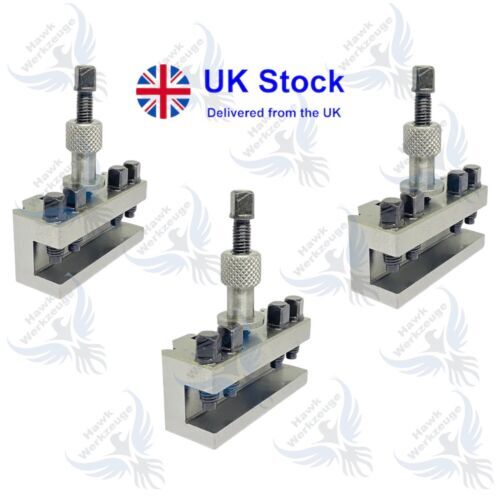 T1 T51 QUICKCHANGE TOOLPOST SET BOXFORD SIZE STANDARD VEE PARTING HOLDER CHOOSE - Picture 7 of 11