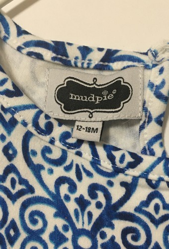 Túnica y leggings Mud Pie para niñas pequeñas cangrejo 12/18M - Imagen 5 de 5