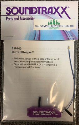 Soundtraxx 810140 CurrentKeeper for Tsunami2 & Econami | 10 seconds | $5 Offer