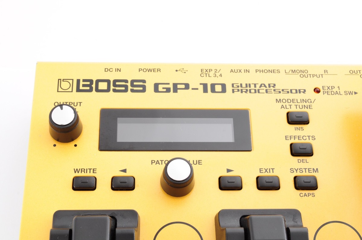 BOSS ボス GP-10 GUITAR PROCESSOR BOSS GP-10 Guitar Processor - Powerful Effects & Modeling