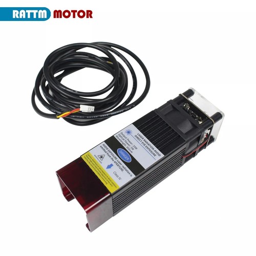 Módulo grabador láser 20W/40W 3 pines 12V cabezal láser PWM/TTL para metal recubierto de madera - Imagen 8 de 15