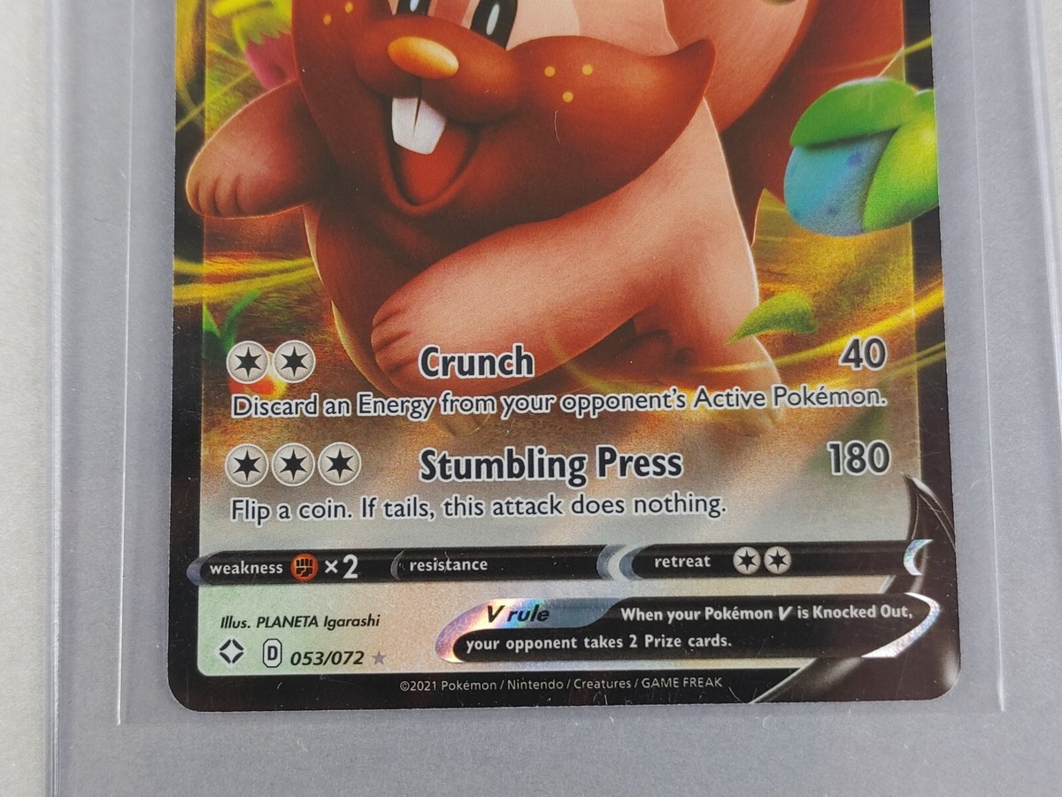 greedent v pokemon card price Pokmon TCG Cards for sale your opponents Active Pokmon is now Paralyzed Greedent V & Vmax Card