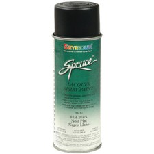 98-30 Seymour Spruce Spray Lacquer Flat Black