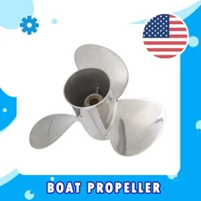 10 1/4 x 11 Stainless BOAT PROPELLER Fits Suzuki Engine DF 25-30HP 10 Spline RH
