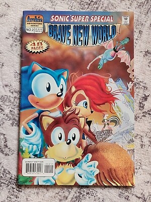Sonic The Hedgehog  Sonic Super Special #2 -ARCHIE COMICS 1997 - Brave New World