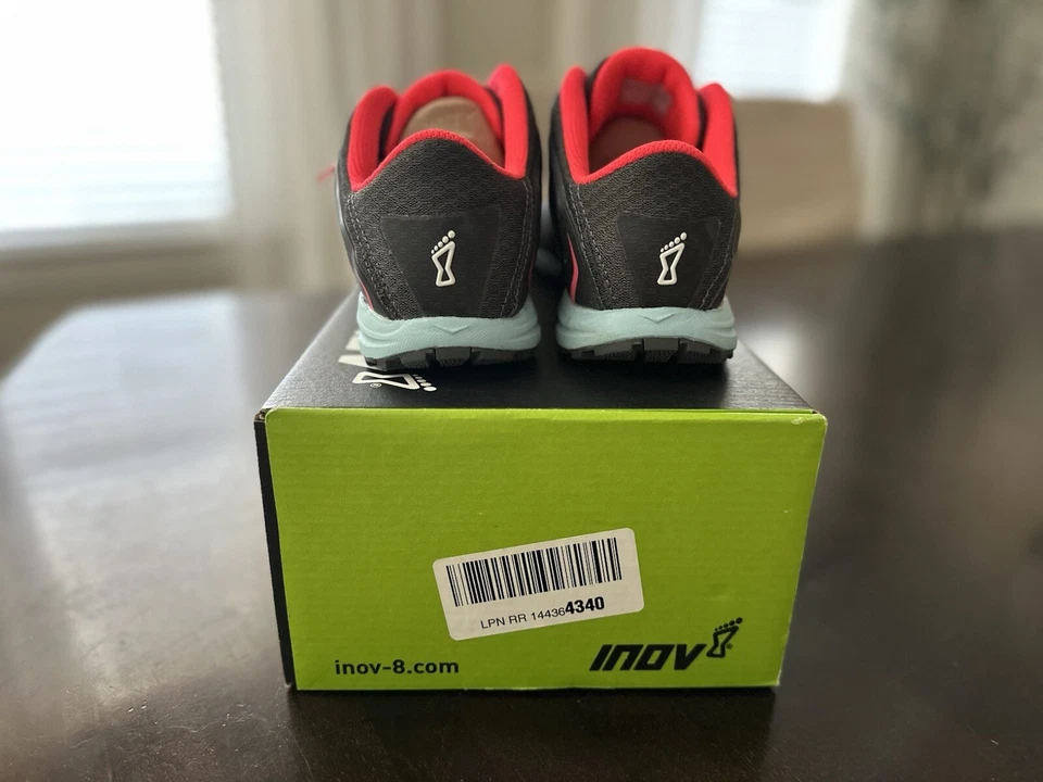 Zapatillas Inov8 F-Lite 195 para mujer gris/azul claro/rosa talla 9,5 Foto 4 de 4