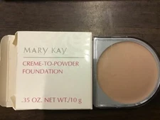 Mary Kay IVORY 1 or 1.0 Creme to Powder Foundation .35 oz BNIB