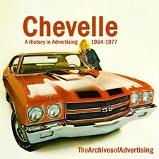 1964 1965 1966 1967 1968 1969 1970 1971 1972 1973-1977 Chevelle Ad Cd 195 Ads