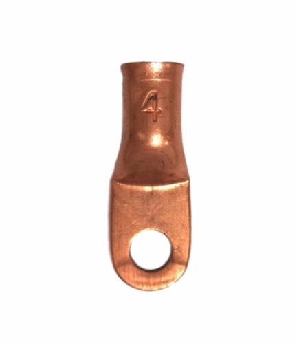 4GA 4 Gauge Copper Battery Terminal Cable Connector Lug Single | eBay