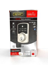 Defiant Smart Wi-Fi Keypad Deadbolt 1011 691 904 Satin Nickel