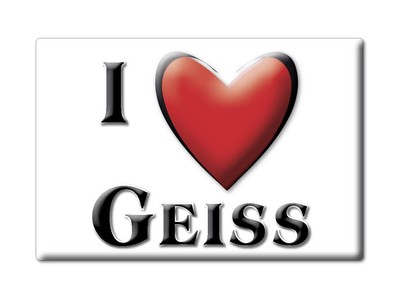 Geiss, Luzern - Kühlschrankmagnet Schweizer Souvenir Geschenk Ich Liebe