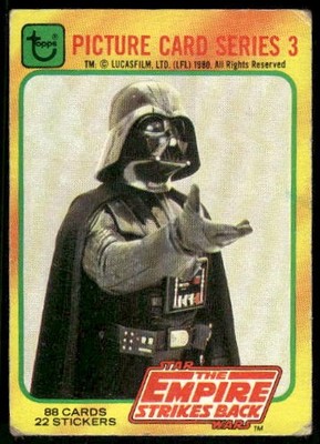 1980 Topps Star Wars: The Empire Strikes Back #265 Series 3 Title Card