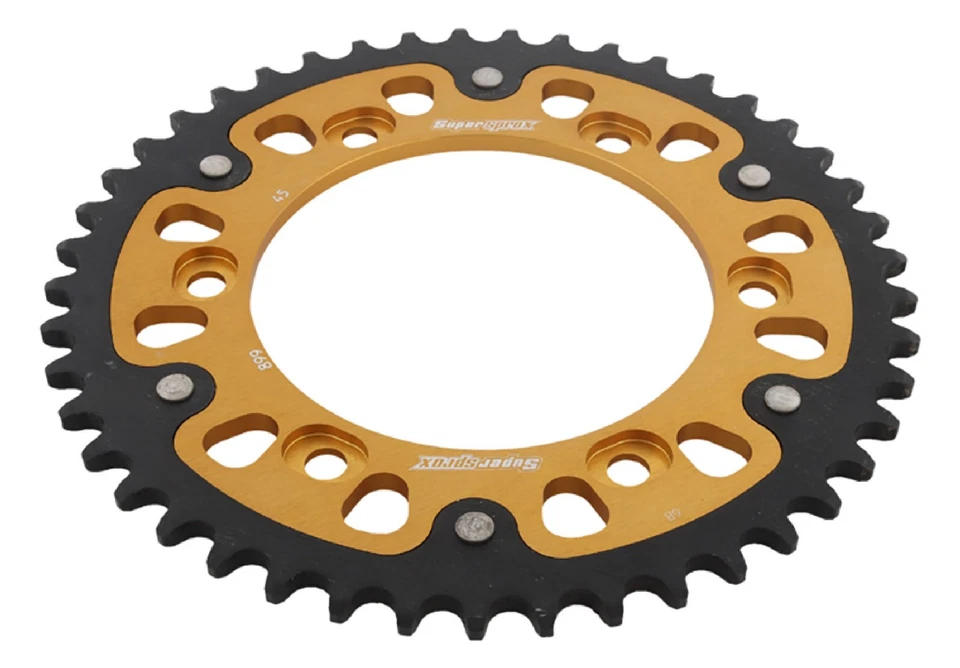 New Supersprox Stealth Sprocket 45T for KTM Adventure 950 03-06 Gold - Imagem 3 de 4