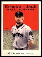 Phil Nevin 2004 Topps Cracker Jack #63 Padres MLB READ FREE SHIP AutographDen