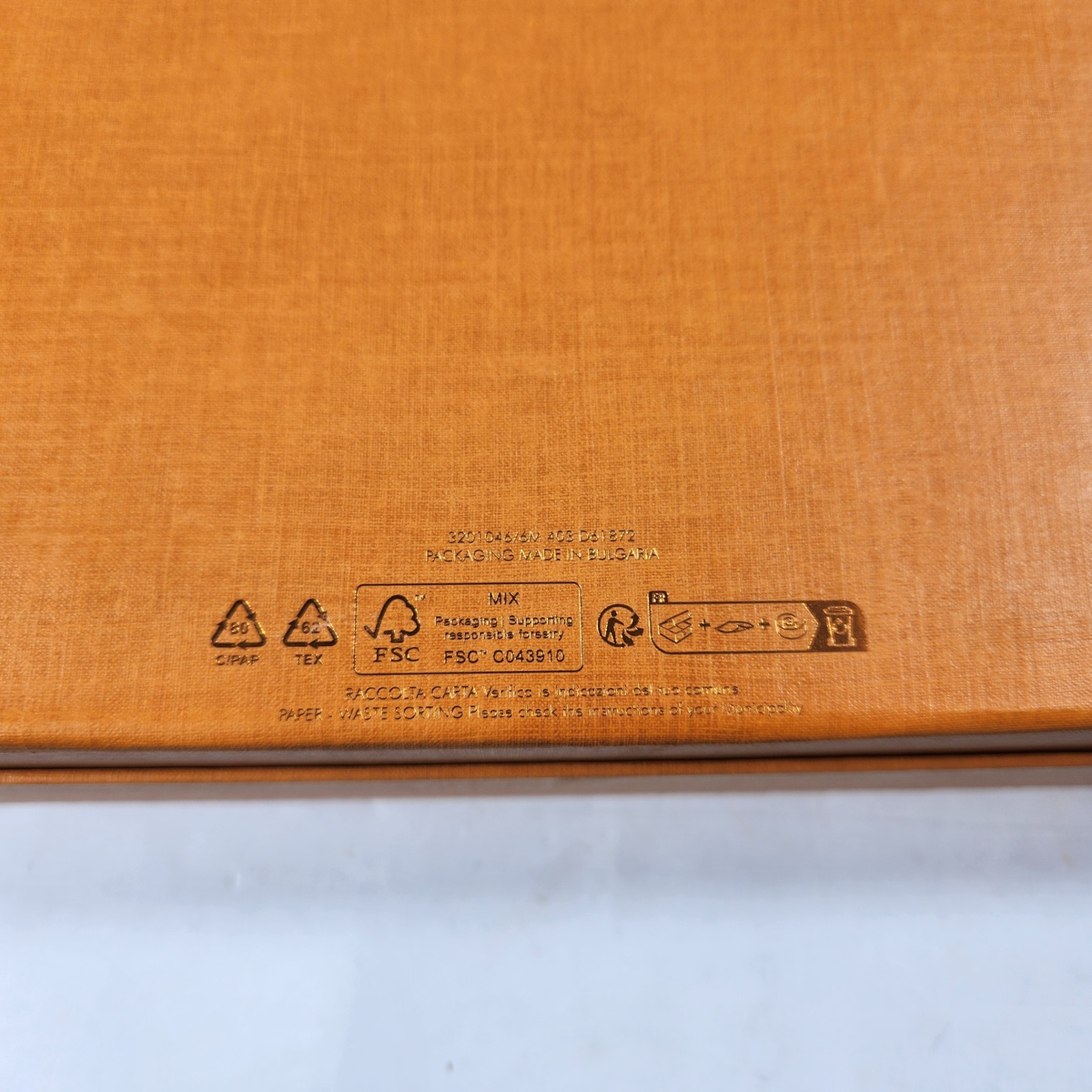 Louis Vuitton Extra Large Box Only Orange Magnetic Close 19