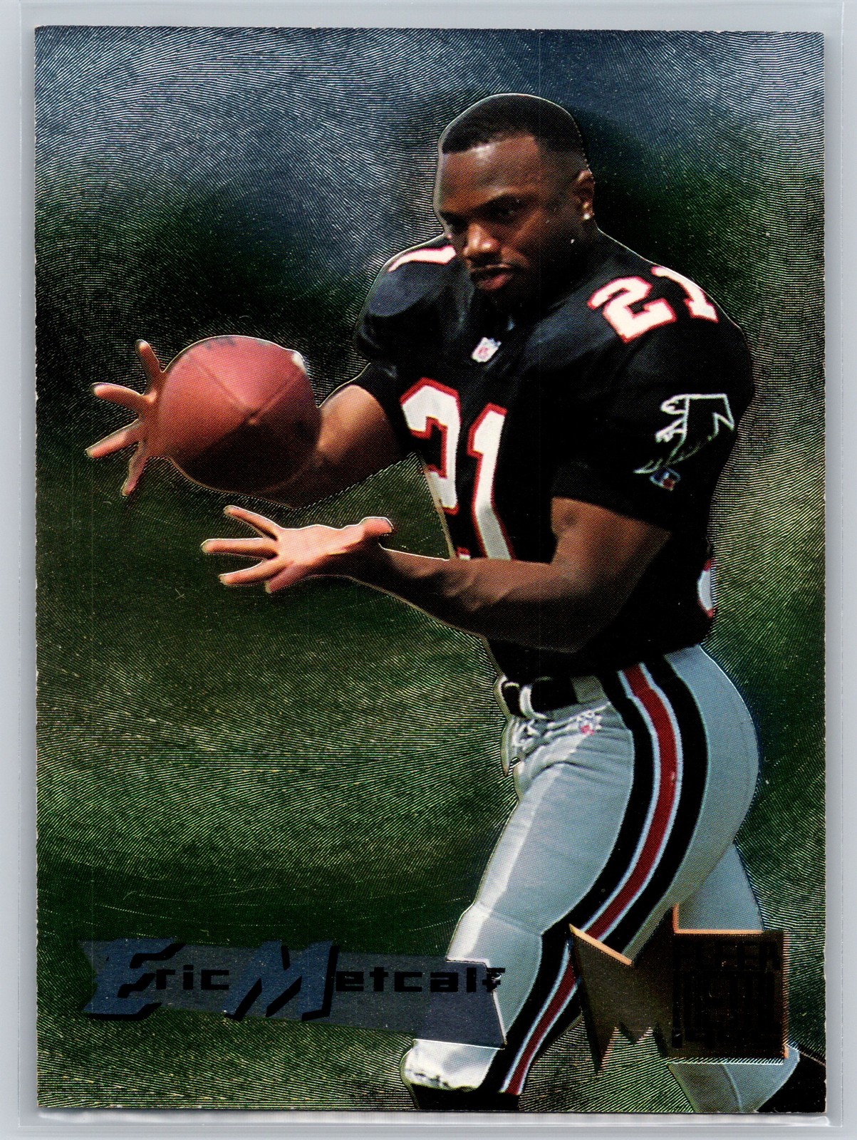 1995 Fleer Metal #13 Eric Metcalf