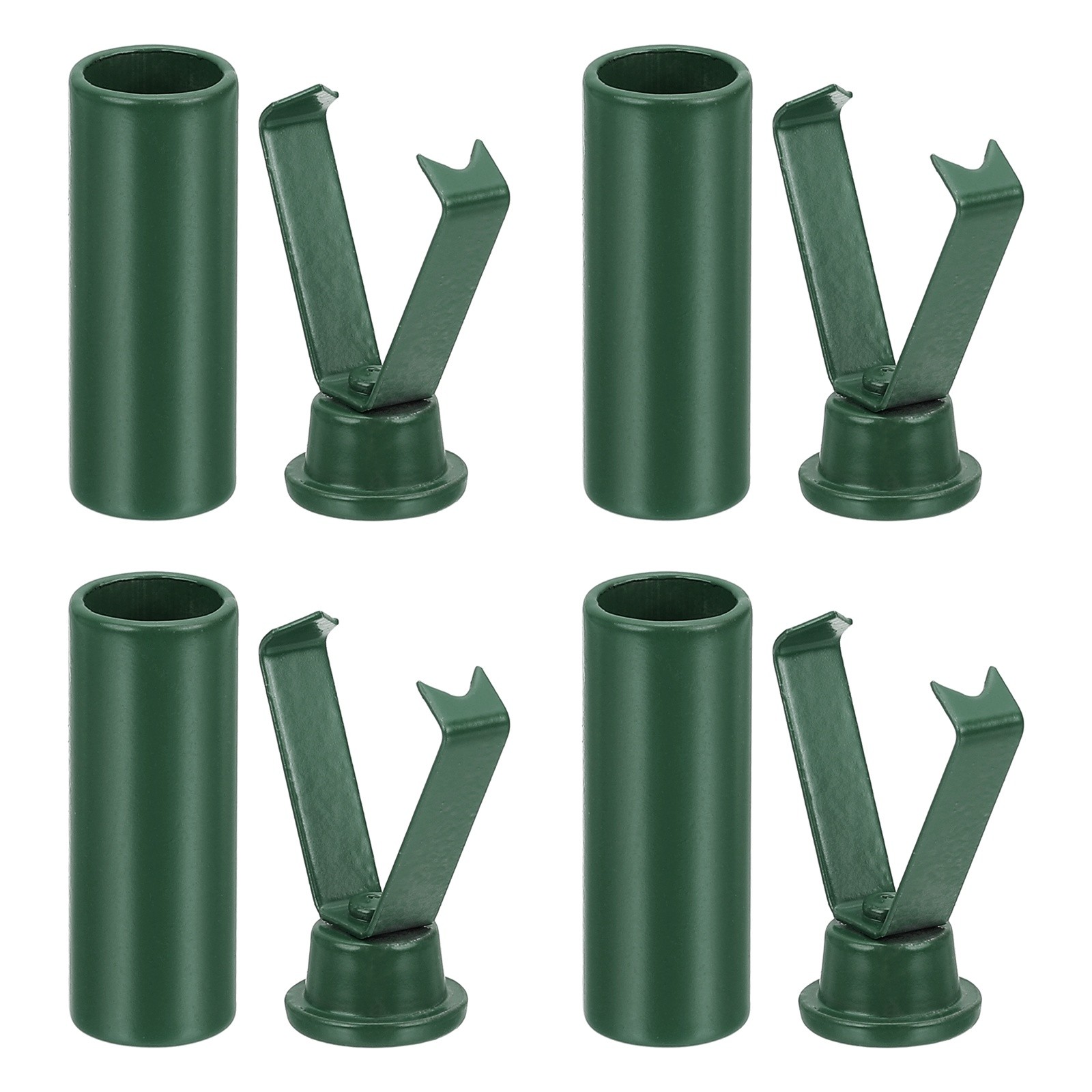APL Aglets da 0 8 Pollici per Lacci per Scarpe 4 Pezzi Punte di Ricambio per Aglets in Metallo Verde Scuro