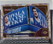 Topps 2026 NBA Hoops Luka Dončić Los Angeles Lakers Highlights X-Fractor #269