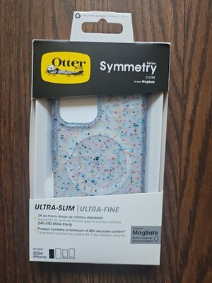 OtterBox Symmetry Core Series Case for Apple iPhone 16 - Sprinkles White