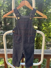 VTG Healthtex Kids Denim Overalls 24 Months 1970s