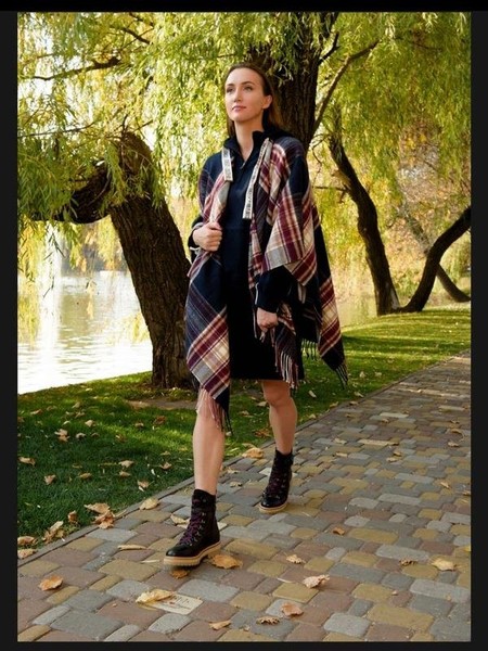 Women Marc O'Polo Poncho Multicolor Wool M