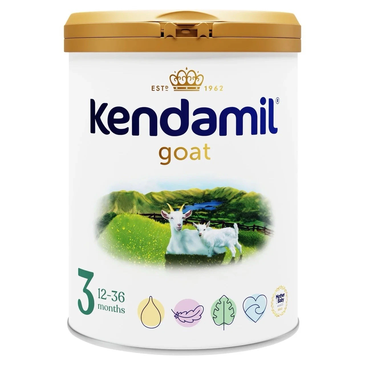 Kendamil Goat Toddler Milk Formula, Stage 3, 12-36 Months, 800g New Sealed