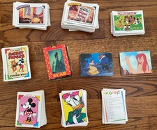 VINTAGE LOT of 295 Disney Trading Cards Impel SkyBox ProSet Mickey Mouse & MORE