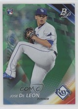2017 Bowman Platinum Green 5/99 Jose De Leon #69 0x1