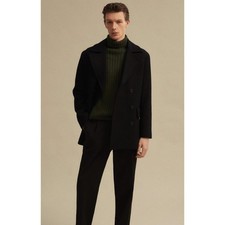 Mango MNG Man Recycled Wool Double Breasted C...