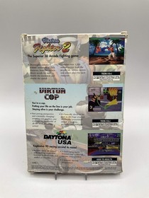 3 Free Game Pack [Virtua Cop, Virtua Fighter 2, Daytona USA] Sega Saturn Used