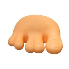 Tooth Brush Holder Funny Toe Foot Shape Toothbrush Holder With Suction Cup