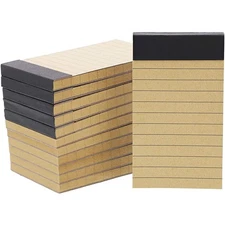 12Pack Mini Small Pocket Size Notepads Notebooks Lined Paper, 4.2 x 2.4"