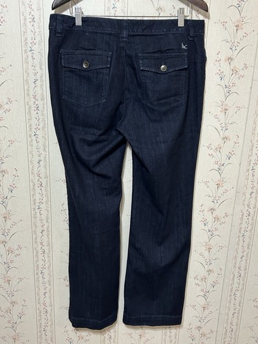 Eddie Bauer Curvy Fit Damenjeanshose blau Größe 14 - Bild 2 von 7
