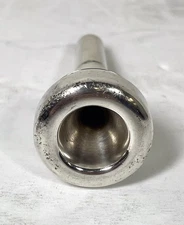 Vintage Frank Holton Elkhorn #70 Trumpet Or Cornet Mouthpiece Silver