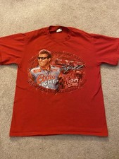 Vintage Nascar Sterling Marlin T Shirt  Double Sided Graphic M 2003