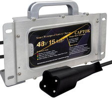 48V 15A Waterproof Golf Cart Battery Charger for Yamaha G29  Drive 2