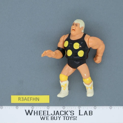 Dusty Rhodes WWF WWE Wresting 100% Complete 1991 Hasbro Vintage Action Figure