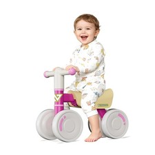 WinHope Baby Balance Bike for 1-3 Year Olds, Silent Wheels,Soft Seat, No Shar...