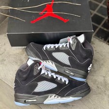 Jordan 5 Retro OG "BLACK METALLIC REIMAGINED" High Top Men's Basketball Shoes