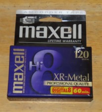 Maxwell XR Metal Hi8 120 Video Tape