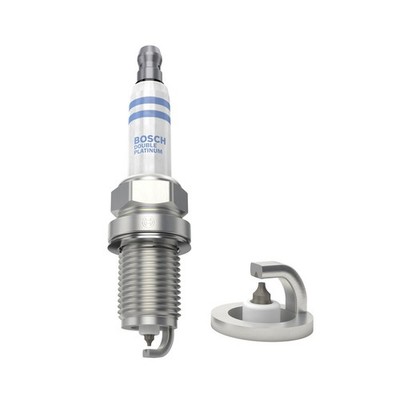 BOSCH 4x Zündkerze Double Platinum 0 242 240 627/4x M 14 x 1,25 für AUDI A3 8P1