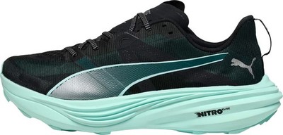 Puma Deviate Nitro Elite Herren Trail Laufschuhe Grün Offroad Cushioned Run
