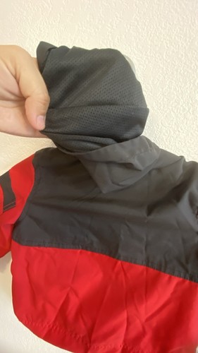 NEW JORDAN CRAIG boy's rain jacket in red/black Size 2 - Picture 10 of 12